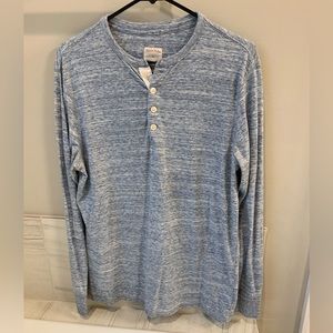 Men’s Medium Merona Long Sleeve Henley